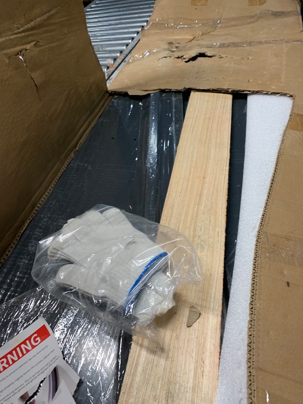 Photo 1 of ****************INCOMPLETE ITEM, THIS IS ONLY 1 BOX IN A MULTI BOX SET************
DWVO 10x8FT Outdoor Storage Shed, Spacious Metal Tool Shed with Lockable Doors & Ventilation for Patio, Lawn, and Backyard, Ideal for Storing Garden Equipment, Lawnmowers,