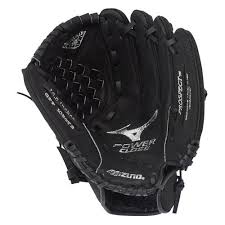 Photo 1 of ***(hEAVILY USED/ MINOR DAMAGE)***Mizuno Prospect Series PowerClose™ GPP1050Y3 10.5" Youth Baseball Glove – Black RIGHT HAND