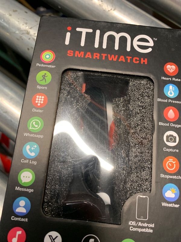 Photo 1 of (missing charger) ITIME Elite Touch Screen Smart Watch