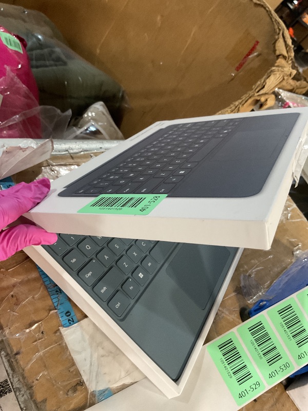 Photo 1 of Microsoft Surface Pro Keyboard for Surface Pro 12" Device, Keyboard Only, Alcantara Material, Ocean
