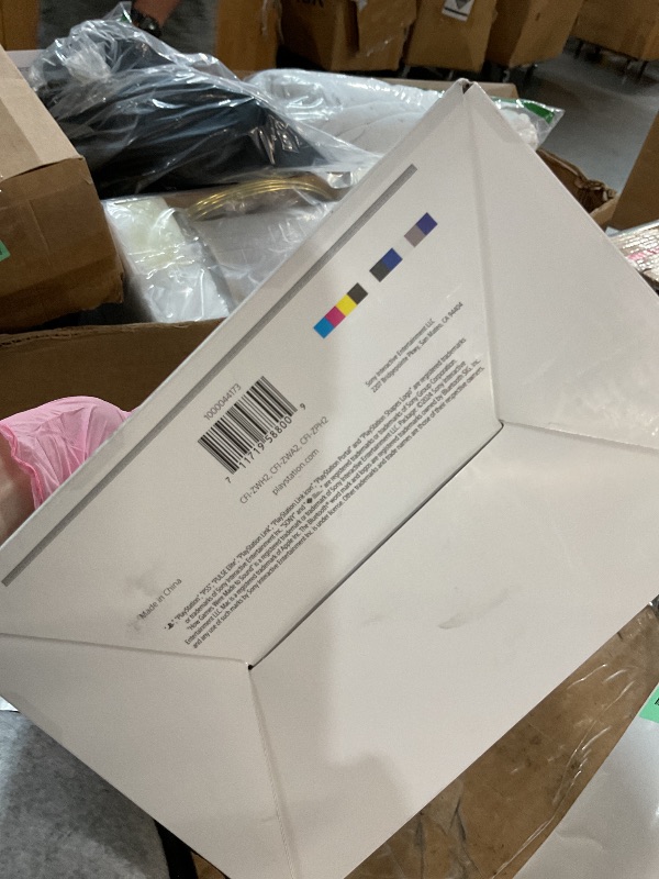 Photo 1 of (power tested) (left speaker sounds like it has a tear in it) PlayStation Pulse Elite Wireless Headset - Midnight Black