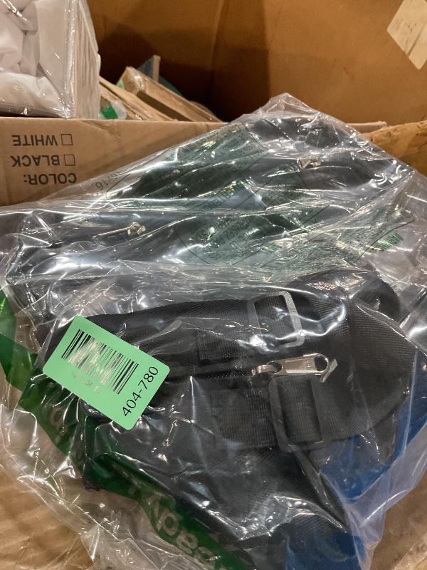 Photo 1 of (USED/FAIR) (BAGGED) Clear Backpack Stadium Approved 12×12×6 with Breathable Shoulder Straps, Clear Sling Bag for Stadium Work Concert Festival - Black