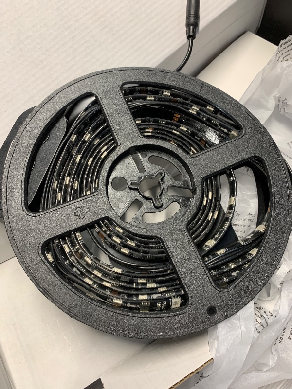 Photo 1 of (see all images) Philips Hue White & Color Ambiance Outdoor LightStrip 5m/16ft (Requires Hue Hub, Works with Amazon Alexa Apple HomeKit and Google Assistant) (530931)