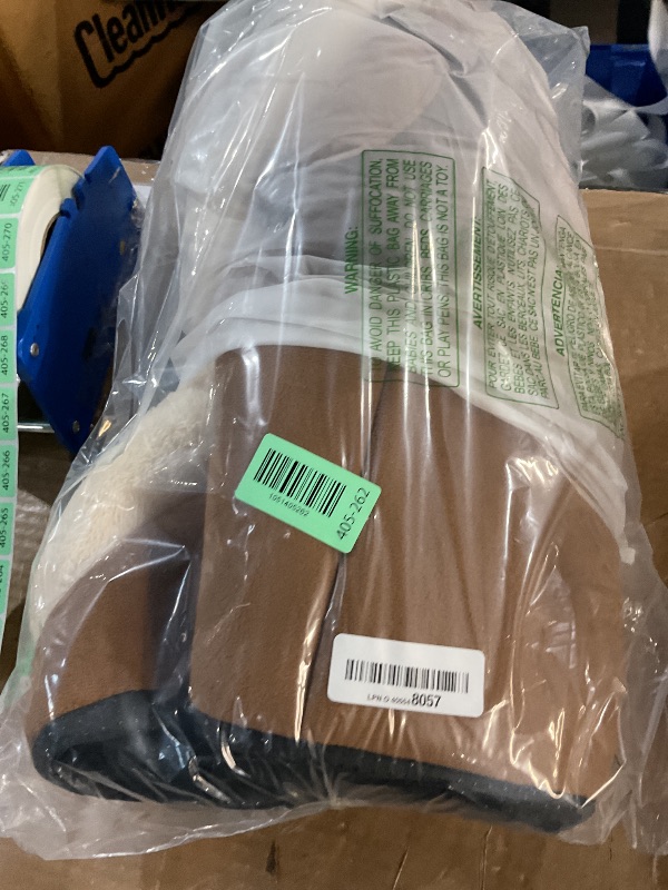 Photo 1 of ***(USED/ MINOR DAMAGE)***Cat Beds for Indoor Cats - Cat Bed Cave with Removable Washable Cushioned Pillow, Soft Plush Premium Cotton No Deformation Pet Bed, Lively Pufferfish cat House Design, Brown, Multiple Sizes