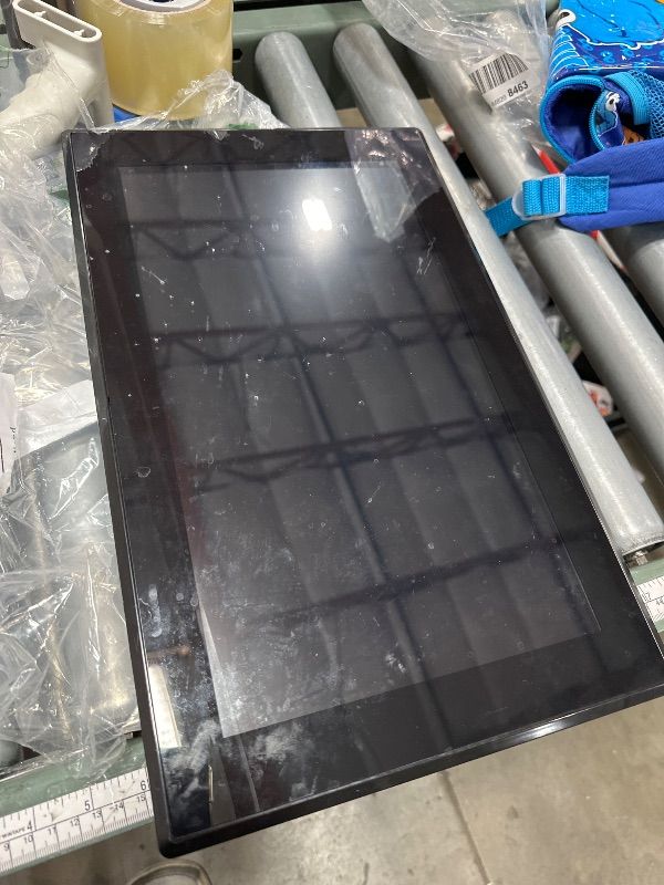 Photo 1 of (NO POWER CORD) (BAGGED) Aluratek 10" WIFI Digital Photo Frame w/ Touchscreen IPS Display, 32GB Mem, 1280 x 800 Res, Easy Setup to Share Photo/Video Wirelessly from Anywhere - AWDMPF110F