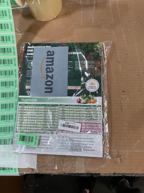 Photo 1 of ?Mediterranean Diet Food List Chart & Meal Planner | Laminated Cheat Sheets for Beginners | Weight Loss & Heart Health Guide?