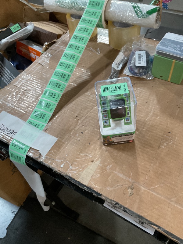 Photo 1 of (missing charging cord) Minecraft Kids Smart Watch – Touchscreen Interactive Watch with 10 Customizable Clock Faces, Built-in Camera, Video Recorder