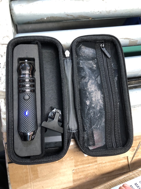 Photo 1 of (POWER TESTED) (MISSING ACCESSORIES) Wahl USA Pro Series High Visibility Skeleton Style Trimmer, Lithium-Ion Cordless USB Rechargeable All in One Shaving & Close Cutting Beard Trimmer for Men with Near Zero Gap Blade – 3026018