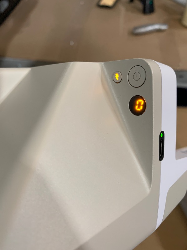 Photo 1 of Polaroid Now 3rd Generation I-Type Instant Camera + Film Bundle - Now Pebble White Camera + 16 Color Photos (6561)