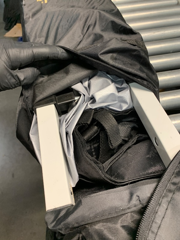 Photo 1 of (frame only) Golden Bear Newport 10'x10' Straight-Leg Canopy with Wall