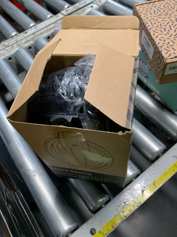 Photo 1 of ***(MISSING HARDWARE)***SEVEN SPARTA Charging Cable Holder with Chassis Bracket Compatible with Tesla Model 3 Model Y Model X Model S Charger Cable Organizer Car Accessories Wall Connector, Patent Approved (Black)