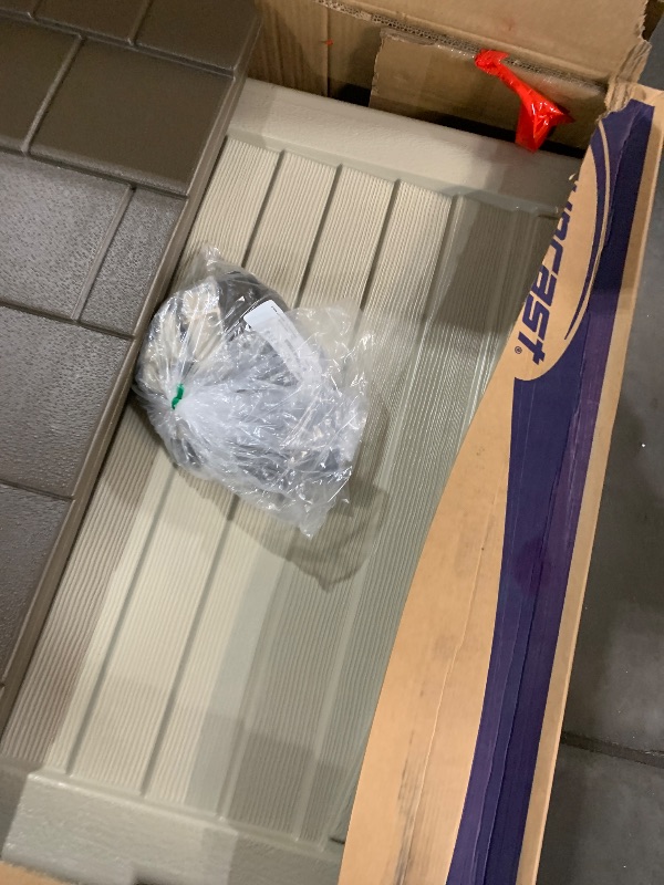 Photo 1 of *************FOR PARTS ONLY-doesn’t have a side, back or the doors**********
Suncast 54 Cubic Feet Vertical Storage Shed with Durable Plastic Construction, Multiple Wall Panels and Ample Space for Outdoor Storage