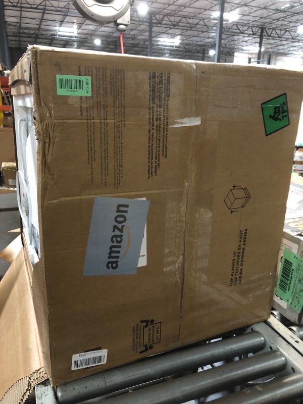 Photo 1 of *** TRUCK PICKUP ONLY *** BLACK+DECKER BCED37 Compact Dryer for Standard Wall Outlet, Small, 4 Modes, Load Volume 13.2 lbs., White