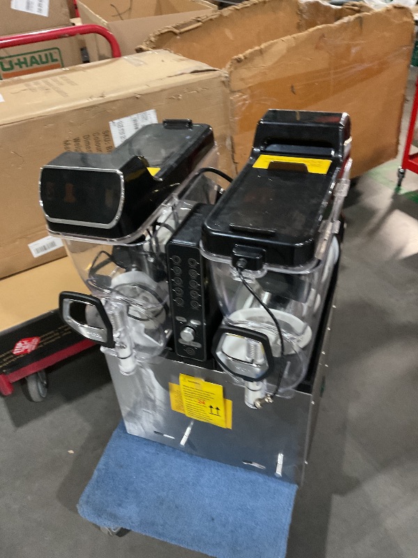 Photo 1 of ***PARTS ONLY-NOT FUNCTIONAL***Tourua Commercial Slushie Machine, Margarita Daiquiri Wine Frappe Slush Frozen Drink Machine, 30L