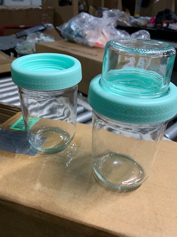 Photo 1 of (please see all images) ComSaf 4-Pack Overnight Oats Containers with Lids