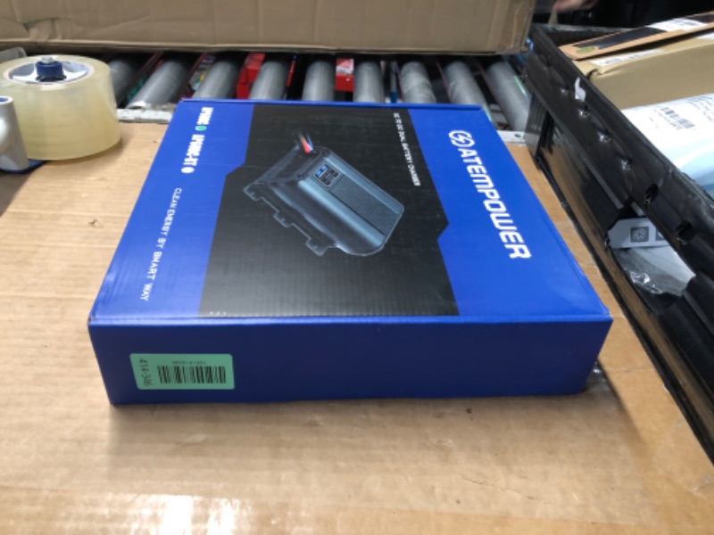 Photo 1 of ***FACTORY SEALED***ATEM POWER 60A DC to DC Battery Charger with Anderson Plug Solar Input MPPT for AGM, Gel, Calcium, Lead Acid, LiFePO4 Batteries of 4WDs, RVs, Campers, Trailers Multi-Protection On-Board Charger