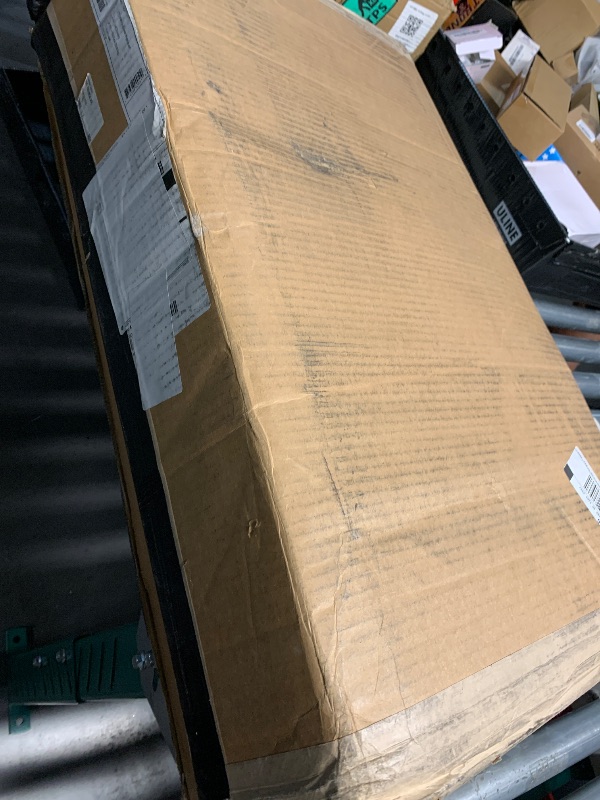 Photo 1 of ***(PARTS ONLY/ MISSING PARTS/ NON FUNCTIONAL)***Prepac Simply Modern Nightstand Bedside Table, Black Nightstand for Bedroom, End Table with 2 Drawers and Open Shelf 23.75" W x 26.75" H x 16" D