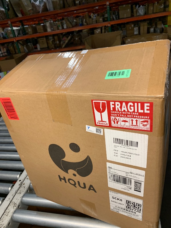 Photo 1 of ************PUMP ONLY*******
HQUA FS02 120V, 1/4HP, Large Pond Floating Fountain with FSL01 LED RGB Color-Changing Light Sets, 100’ Cord, 9000 GPH, Two Spray Patterns 25'×6' and 13'×4'