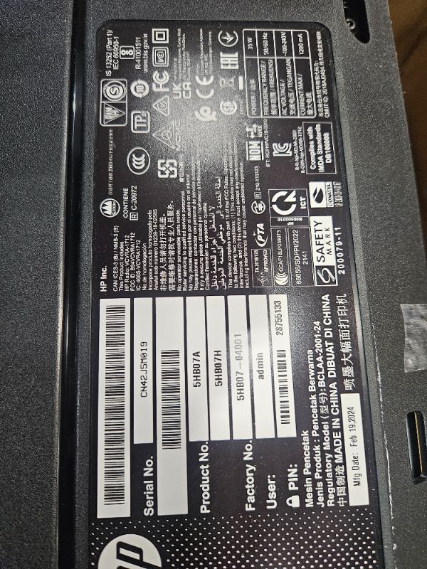 Photo 1 of ** SEE NOTES ** HP DesignJet T230 Large Format 24-inch Plotter Printer, with Modern Compact Design