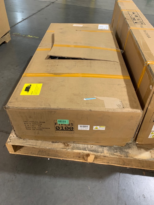 Photo 1 of *****TRUCK/PALLET PICKUP***BOX 1&2***
DWVO 6x4.4 FT Outdoor Storage Shed, Plastic Garden Tool Shed with 2 Windows, Double-Wall Outside Shed for Lawn Mower, Garden Tool for Backyard, Patio, Lawn, Lockable, Grey & Black