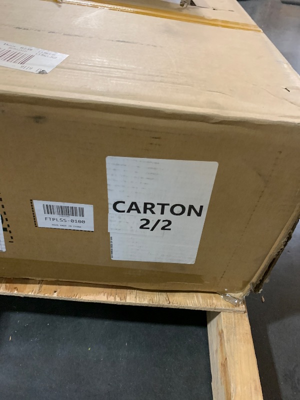 Photo 1 of *****TRUCK/PALLET PICKUP***BOX 1&2***
DWVO 6x4.4 FT Outdoor Storage Shed, Plastic Garden Tool Shed with 2 Windows, Double-Wall Outside Shed for Lawn Mower, Garden Tool for Backyard, Patio, Lawn, Lockable, Grey & Black