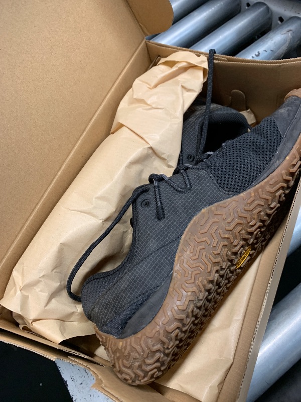 Photo 1 of (heavy use) Merrell Men's Trail Glove 7 Sneaker, Black/Gum, 11