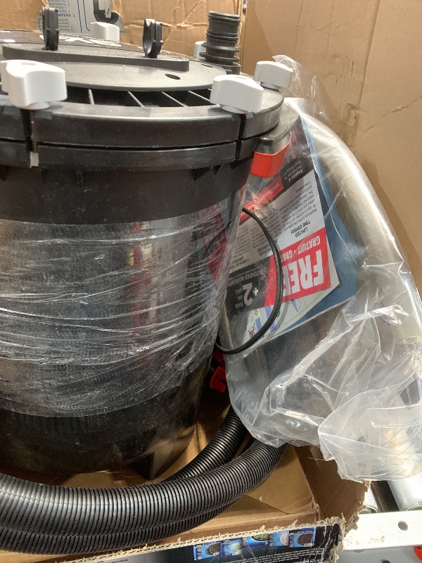 Photo 1 of (damaged)(sold for parts)(see all images) Fluval FX6 High Performance Aquarium Filter, Canister Filter for Aquariums up to 400 Gal.