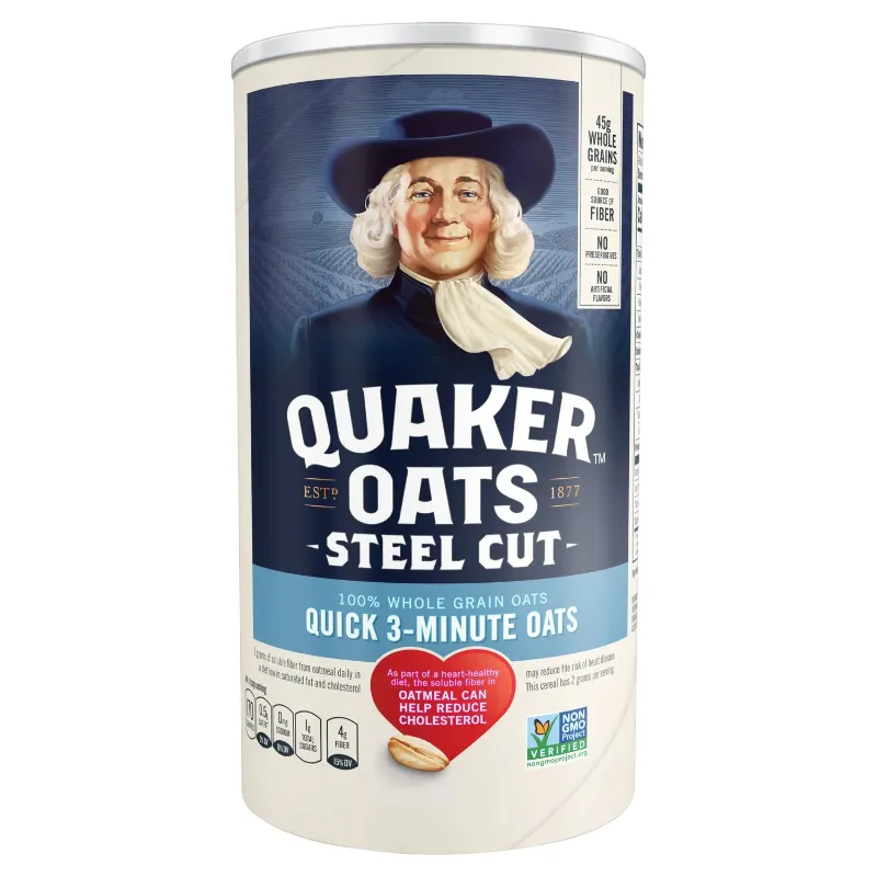 Photo 1 of ***(EXP:02/26/26 )***Quaker Oats, Quick 1-Minute Oats, 18 Oz 3 pack