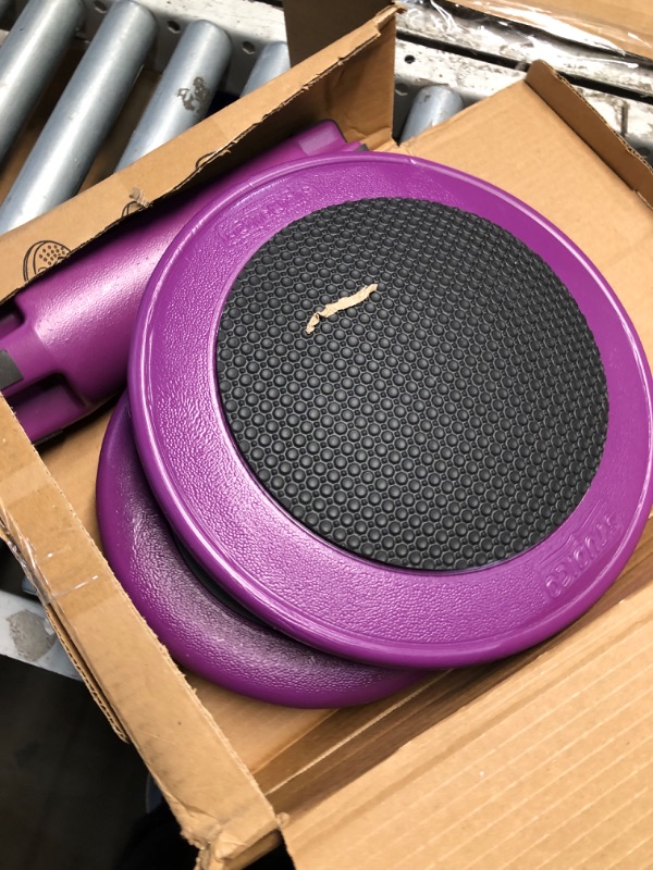 Photo 1 of (LIGHTER PURPLE THAN STOCK PHOTO) (UNTESTED) ActiveChairs Kids Wobble Stool, Flexible Preschool & Elementary Classroom Seating, Improves Focus & Posture. ADHD/ADD Wiggle Chair, [Kids Active Fidget Chairs], 14" Stool, Ages 3-7, Purple