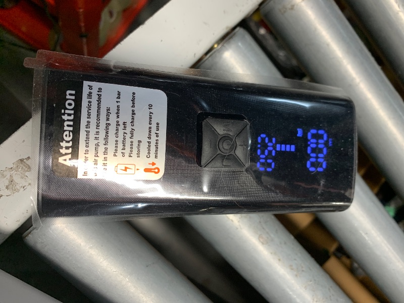Photo 3 of Tire Inflator Portable Air Compressor, 2X Faster 150PSI Portable Air Pump with Digital Pressure Gauge with Power Kit for Charging at Home and on The Road Tire Pump for Car, Bike, Motorcycle and More