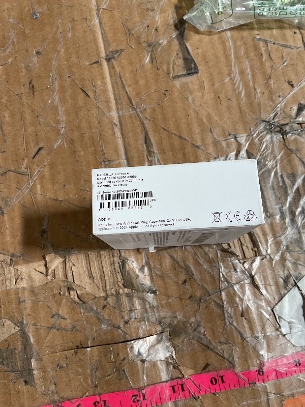 Photo 1 of (missing charger) Apple AirPods 4 Wireless Earbuds, Bluetooth Headphones, Personalized Spatial Audio, Sweat and Water Resistant