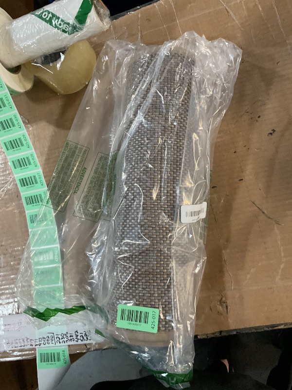 Photo 1 of (BAGGED) (USED/FAIR) Artoid Mode Non Skid Washable Kitchen Rugs Mats Doormat, Rubber Backing Absorbent Rugs for Kitchen Door Mat Kitchen Mats Floor Mats Front of Sink 17x29 Inch