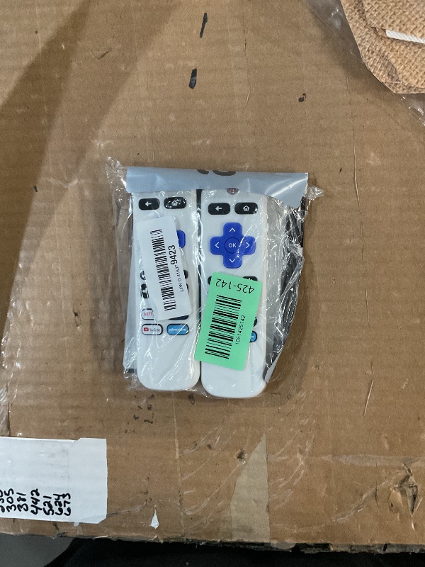 Photo 1 of (Pack of 2) Remote Control Only for TCL Onn Hisense Sharp Philips Westinghouse Insignia Element TLC Roku Smart TV Ruko Ruku Roko Remotes Replacement-1 Year Warranty