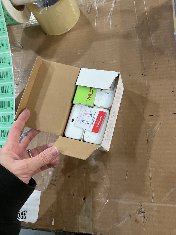 Photo 1 of ?2025 New? SwitchBot Smart Plug Mini 15A(4 Pack), Energy Monitor, Smart Home WiFi(2.4GHz) & Bluetooth Outlet, Compatible with Alexa & Google Home, APP Remote Control & Timer Function, No Hub Required