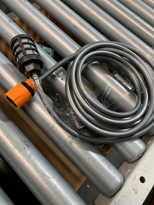 Photo 1 of (used)(please see all images) Upgraded LCD Display Portable Cordless Pressure Washer, 790 PSI 21V 2x3.0AH Rechargeable Batteries Powered Pressure Washer