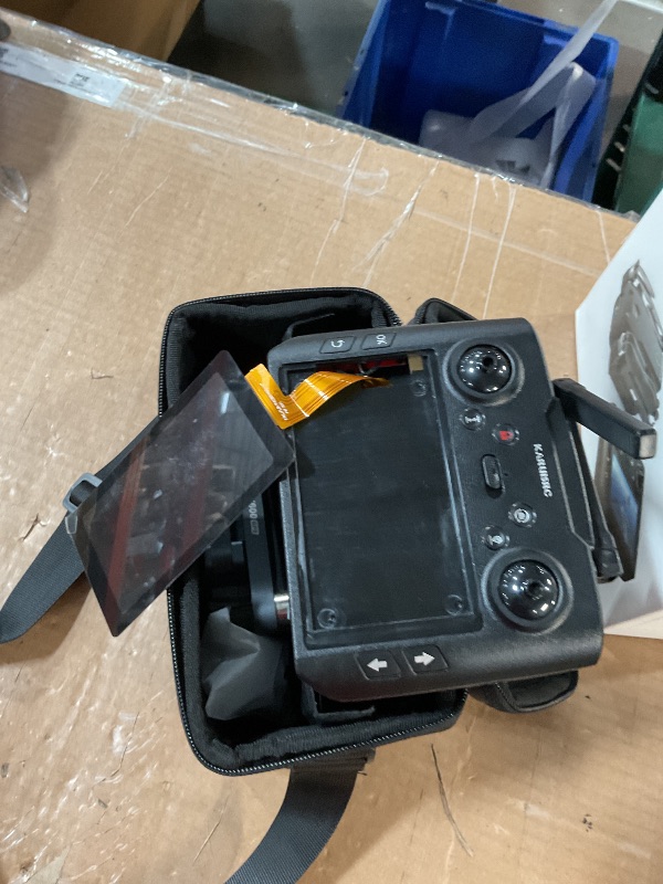 Photo 1 of **Parts Only** *SEE NOTES** GPS Drone with Camera 4.5" LCD Screen Remote Control, FPV Drones with Professional with Auto Return Follow Me for Adult Beginner, GPS Brushless Drone Long Range Circle Fly,Carrying Case,32G SD Card