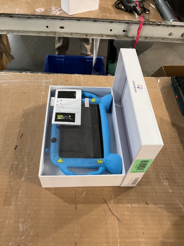 Photo 1 of (used)(locked)(may need to contact manufacturer) MengDash Kids Tablet, 7 inch Tablet for Kids 3-10, Educational Learning Toddler Tablet Android 