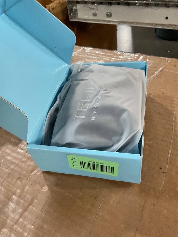 Photo 1 of (SMALL) (USED/FAIR) (BAGGED) Tempt Me Women One Piece Swimsuit Blue High Neck Plunge Ruched Tummy Control Bathing Suit S