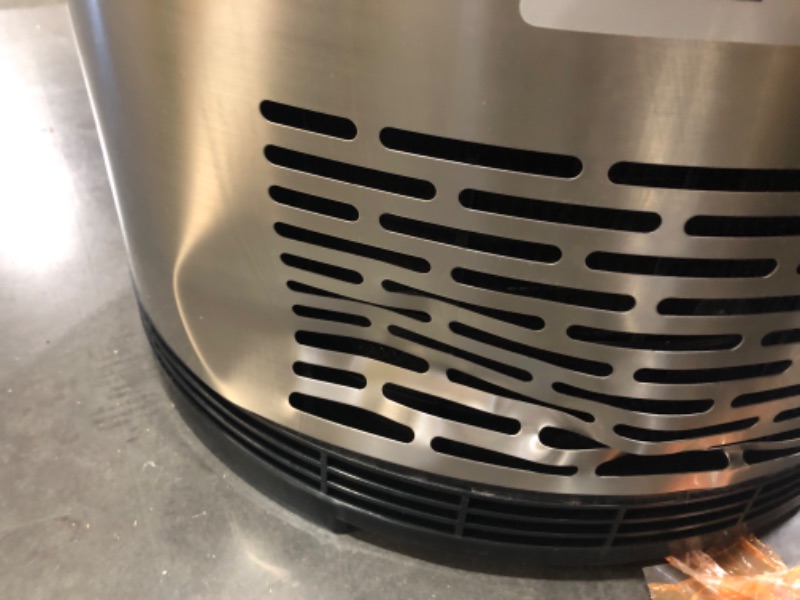 Photo 1 of (dented, out of box, untested) KoolMore 19 in. Circular Refrigerated Countertop Bakery Display Case with Glass Shelves in Black (CDUR-3C)