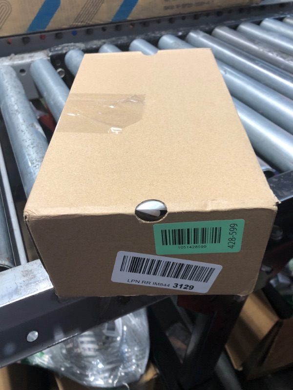 Photo 1 of (used) Coutgo Women's Slingback Chunky Block Heels Pumps Square Toe Metal Buckle Party Dress Work Shoes, Cool Black, Size 7.5