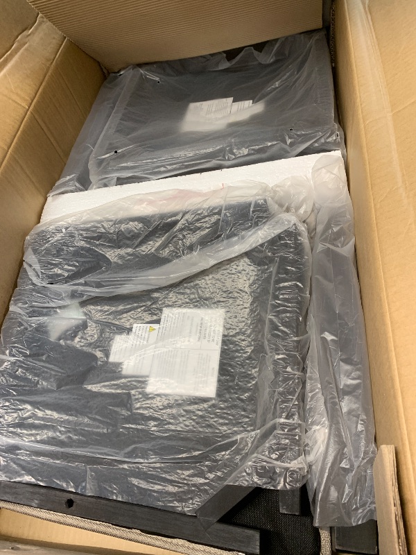 Photo 1 of *********************THIS IS ONLY 2 CHAIRS****************
Roundhill Furniture Windvale Cross-Buck Wood 5-Piece Dining Set in Black