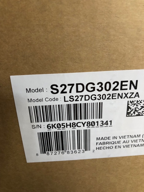 Photo 1 of ***FACTORY SEALED***Samsung 27-Inch Odyssey G3 (G30D) Series FHD Gaming Monitor, 1ms, 180Hz, AMD FreeSync, Adjustable Stand, Black Equalizer, Virtual Aim Point, Eye Saver Mode, Flicker-Free, LS27DG302ENXZA