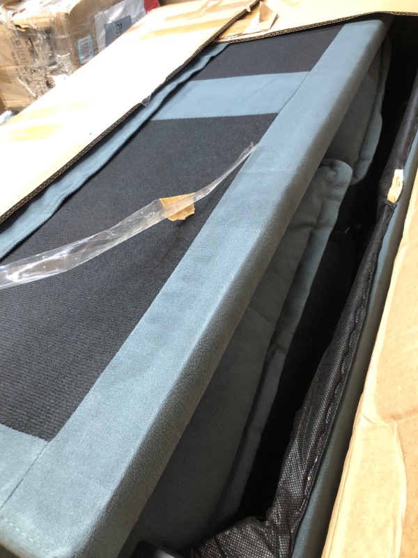 Photo 1 of ***BOX 2/3***110" Sectional Couches for Living Room,4-Seat U Shaped Couch with Double Chaise,Modular Sofa Couches Sleeper with Thick Cushion & Soft Backrest,Dark Grey
***TRUCK/TRAILER PICKUP ONLY***
***PARTIAL SET - PRICE ADJUSTED***