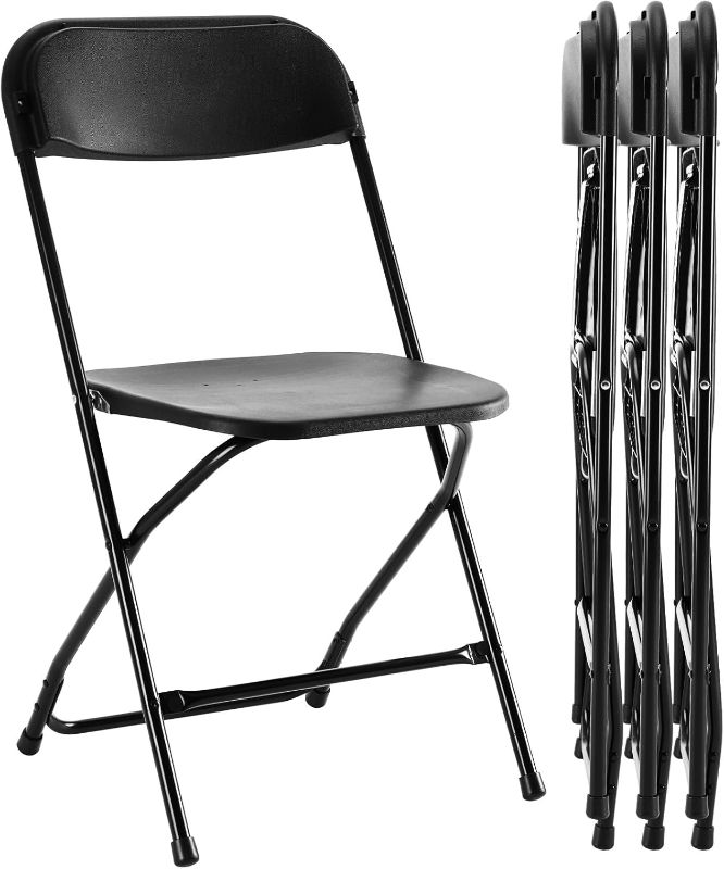 Photo 1 of ****************MISSING 8 OF THE CHAIRS*****************
Sweetcrispy Folding Chair 12 Pack, Leather Padded Folding Chairs, Sturdy Metal Foldable Chairs, Easy to Use and Store, Outdoor and Indoor, for Home, Office, Party, Comfy