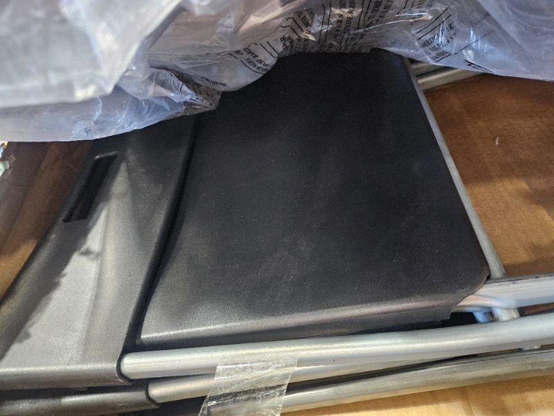 Photo 1 of ****************MISSING 8 OF THE CHAIRS*****************
Sweetcrispy Folding Chair 12 Pack, Leather Padded Folding Chairs, Sturdy Metal Foldable Chairs, Easy to Use and Store, Outdoor and Indoor, for Home, Office, Party, Comfy