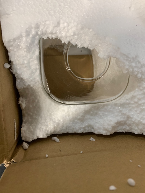 Photo 1 of ***(MISSING PARTS)***Espird Brush Nickel Bathroom Vanity Light - 3 Light Bathroom Light Fixture Square Design & UL Certification & Square Bath Room Lights Fixture Over Mirror