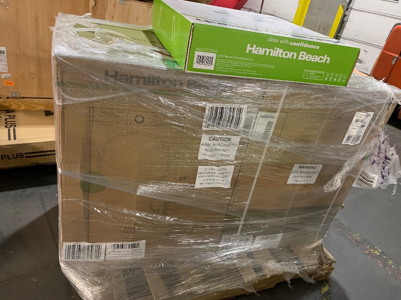 Photo 1 of ***FACTORY SEALED*** ***TRUCK/TRAILER PICKUP ONLY***Hamilton Beach Fullsize 2.2 cu ft Front Load Washer and 4 cu ft Dryer Combo - 24” Wide - includes Stacking Kit and Drawer