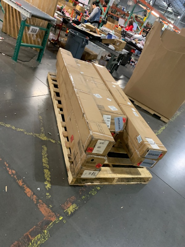 Photo 1 of ******8 BOX SET ; PALLET PICK UP TRUCK OR TRAILER*******RoyalCraft Adjustable Louvered, Heavy-Duty Aluminum Outdoor Pergola, Metal Hardtop Pergola with Adjustable Roof for Patio, Deck, Garden, Yard (Black, 12'x16')