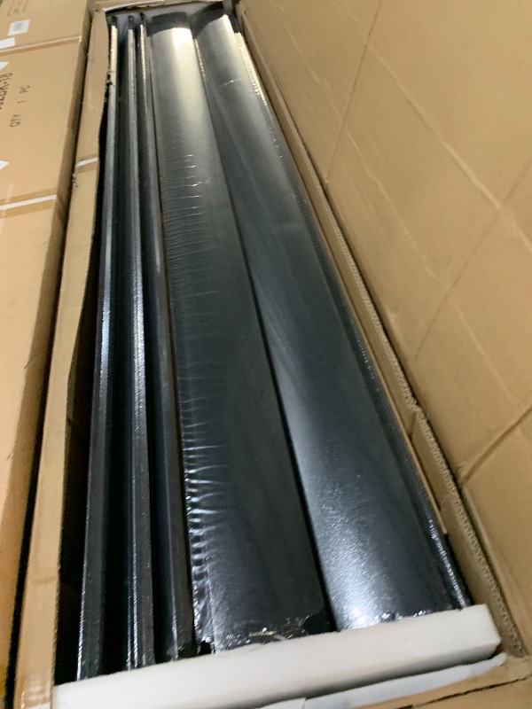 Photo 1 of ******8 BOX SET ; PALLET PICK UP TRUCK OR TRAILER*******RoyalCraft Adjustable Louvered, Heavy-Duty Aluminum Outdoor Pergola, Metal Hardtop Pergola with Adjustable Roof for Patio, Deck, Garden, Yard (Black, 12'x16')