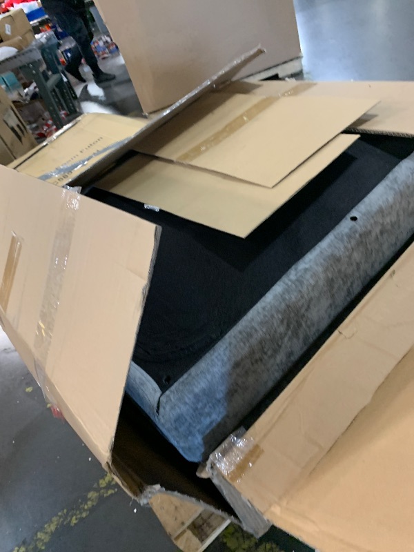 Photo 1 of ****PARTIAL SET*****Vesgantti 142" U Shaped Sectional Couch, Comfy Cloud Modular Sectional Sofa with 2 Ottoman Deep Seat Chenille Modern Cloud Sofa, Modular Sofas for Living Room, Bedroom and Apartment, Gray